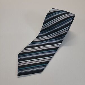 Alexander Julian Colours Striped Necktie Men's Dress‎ Tie Business Formal